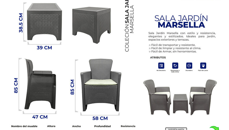 Guía para elegir muebles de plástico duraderos y funcionales en Aruba